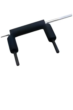 Ozio Fitness Barra De Agachamento Safety 220 CM 20 Kg Agachamento Musculação