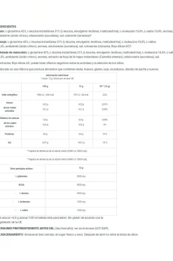 Biotech Usa Bcaa + Glutamine Zero - 480g Chá De Pêssego Da