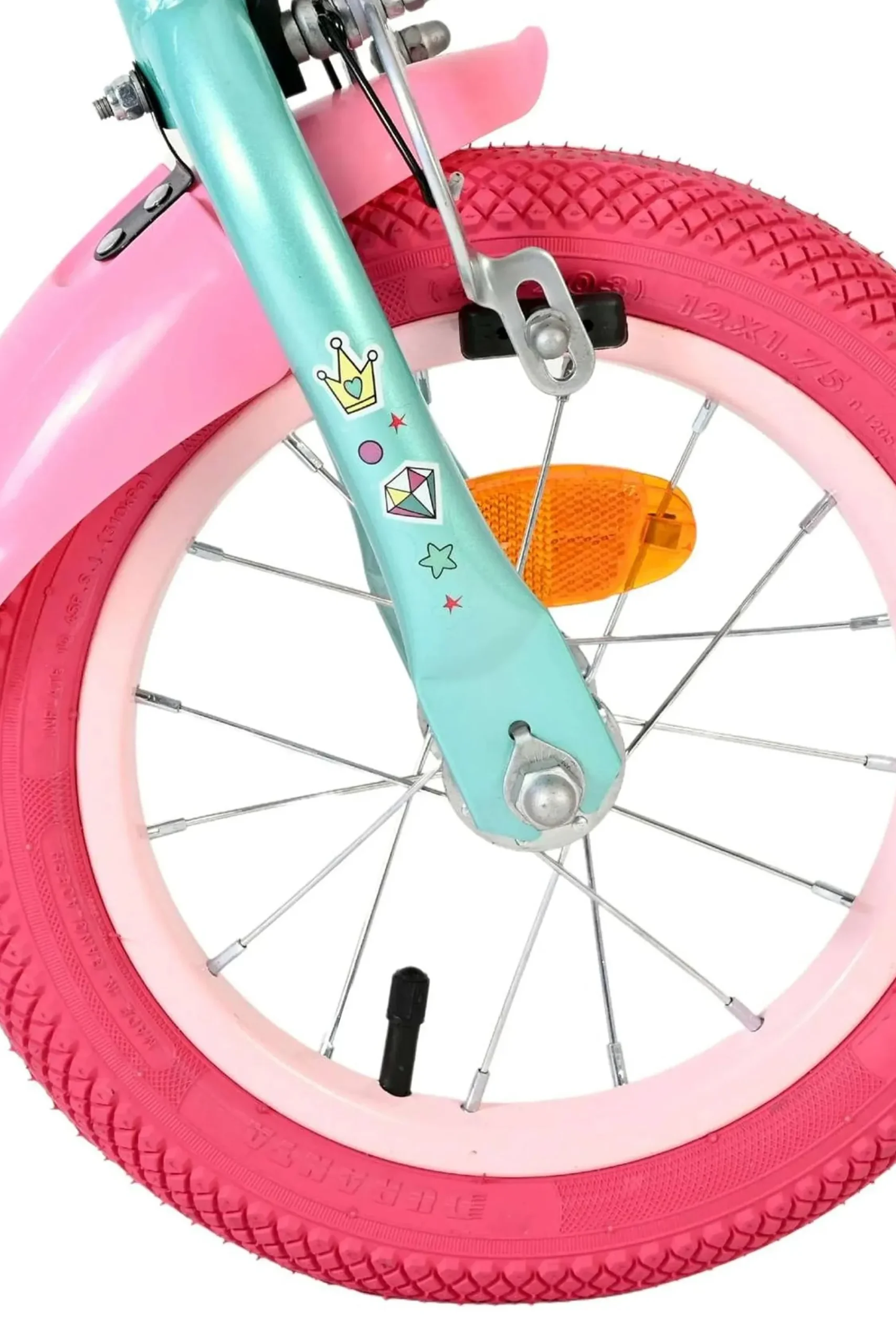 Volare Bicicleta Criança 12 Polegadas Unicorn 3 Anos