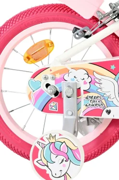 Volare Bicicleta Criança 14 Polegadas Unicorn 4-6 Anos