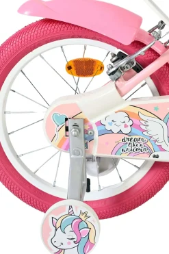 Volare Bicicleta Criança 16 Polegadas Unicorn 5-7 Anos