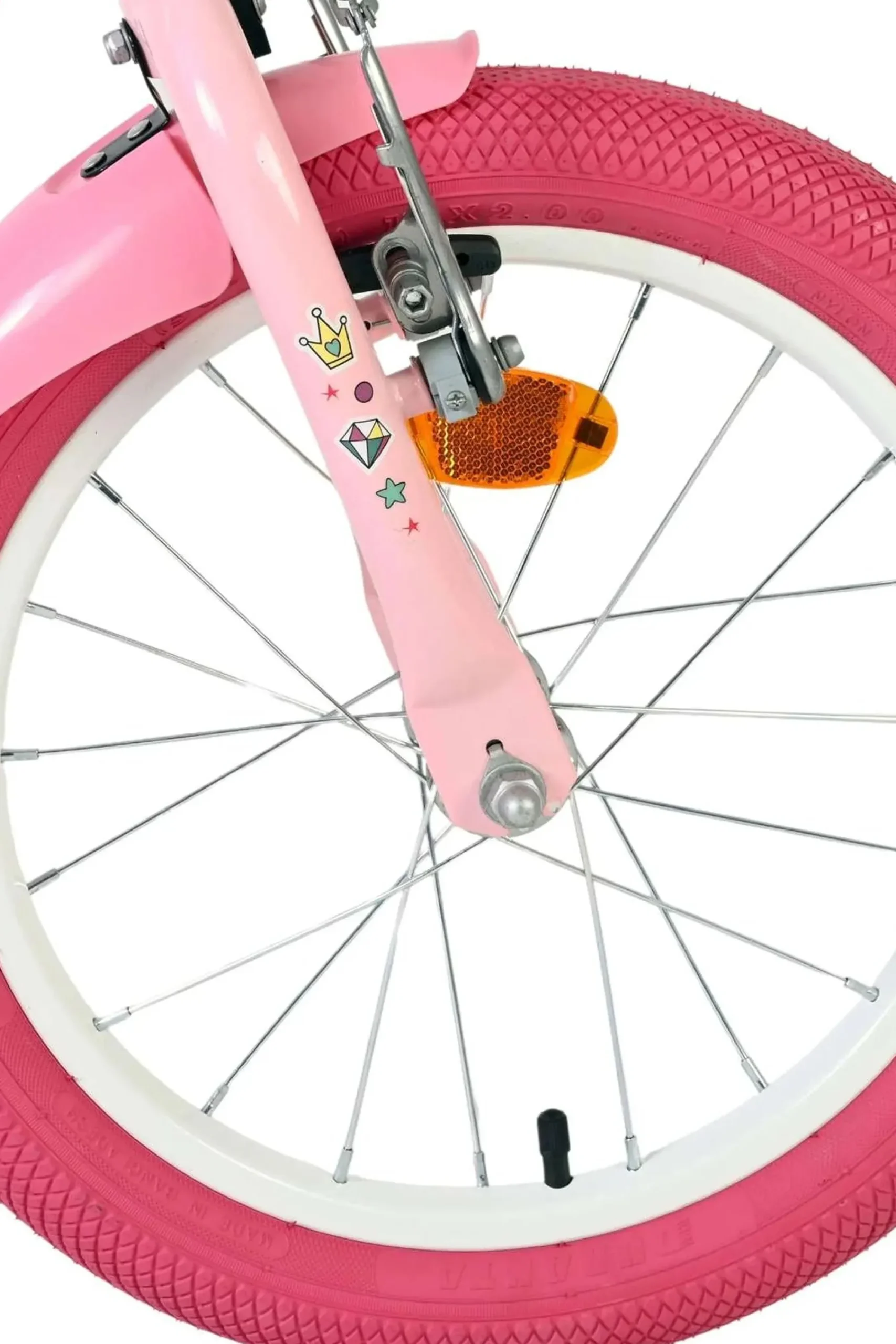 Volare Bicicleta Criança 16 Polegadas Unicorn 5-7 Anos
