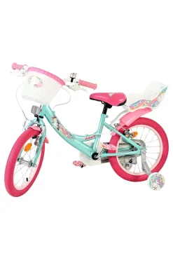 Volare Bicicleta Criança 16 Polegadas Unicorn 5-7 Anos