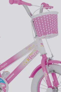 Magikbike Bicicleta De Criança 16 Polegadas Rainbow Unicorn 5-7 Anos