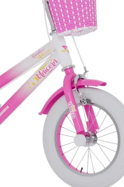 Magikbike Bicicleta De Criança 16 Polegadas Rainbow Unicorn 5-7 Anos