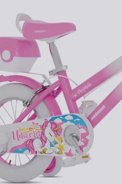 Magikbike Bicicleta De Criança 14 Polegadas Rainbow Unicorn 4-6 Anos
