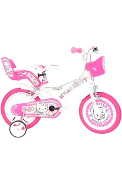 Dino Bikes Bicicleta De Criança 16 Polegadas Hello Kitty 5-7 Anos