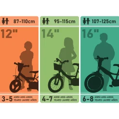 Dino Bikes Bicicleta De Criança 16 Polegadas Bmx 5-7 Anos