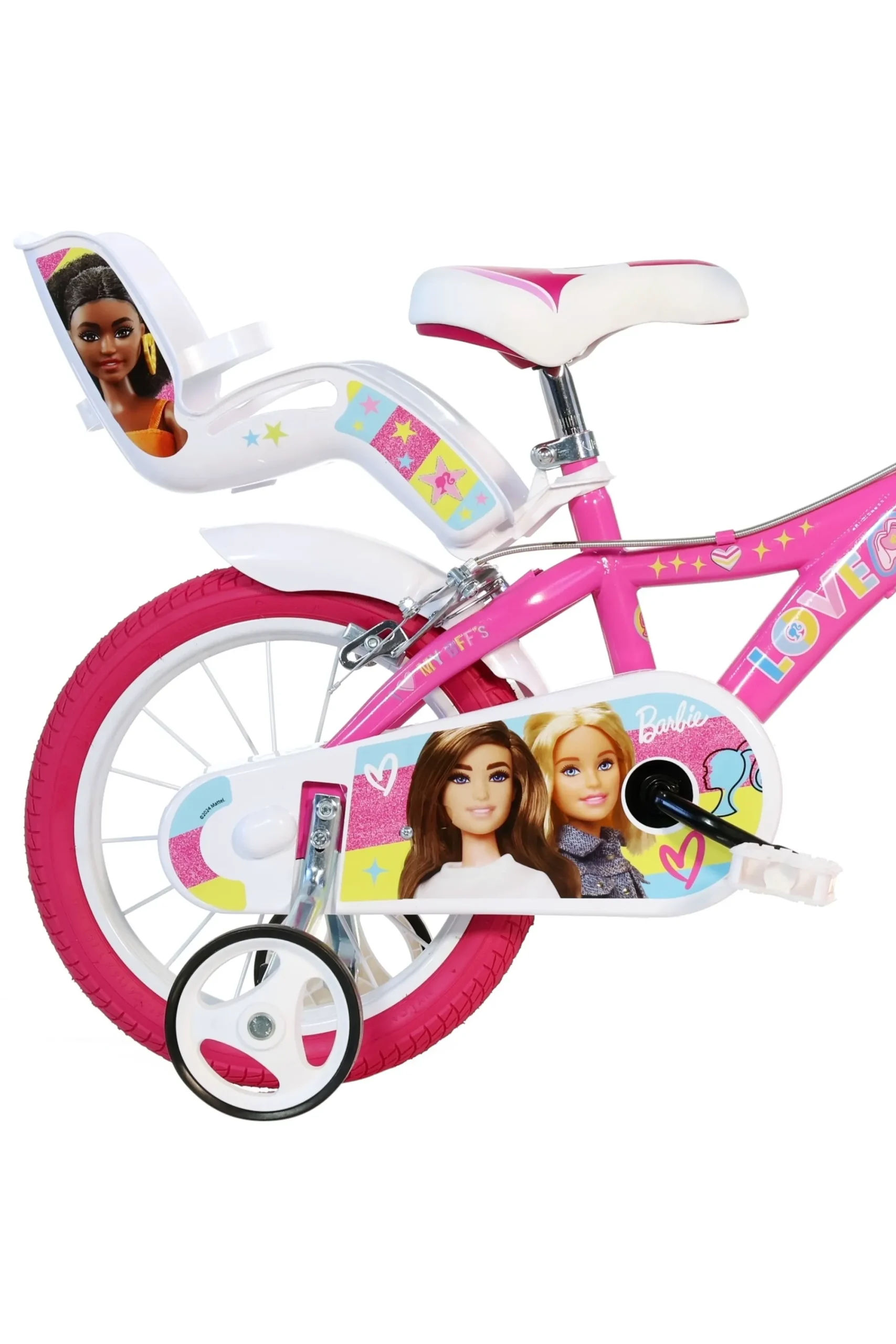 Dino Bikes Bicicleta De Criança 16 Polegadas Barbie 5-7 Anos