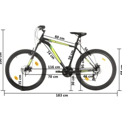 Vidaxl Bicicleta De Montanha