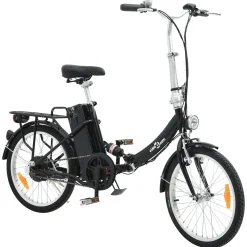 Vidaxl Bicicleta Elétrica Preta