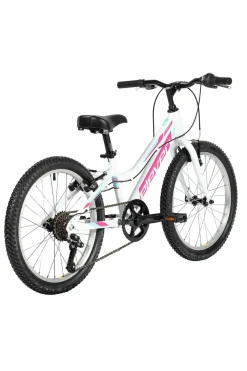 Vital Gym Bicicleta Júnior 6 Velocidades Eleven Vortex 20" White Dos 6 Aos 9 Anos (1,20-1,35 Cm)