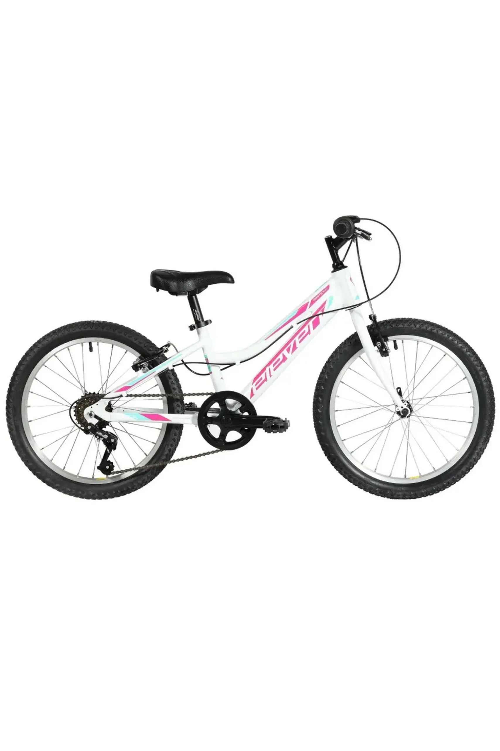 Vital Gym Bicicleta Júnior 6 Velocidades Eleven Vortex 20" White Dos 6 Aos 9 Anos (1,20-1,35 Cm)