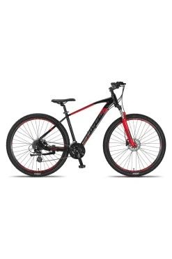 Umit Bicicleta Mtb Camaro De Alumínio Aro 27,5" T18 Preta E Vermelha Com Sistema Hidráulico
