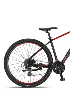 Umit Bicicleta Mtb Camaro De Alumínio Aro 27,5" T18 Preta E Vermelha Com Sistema Hidráulico