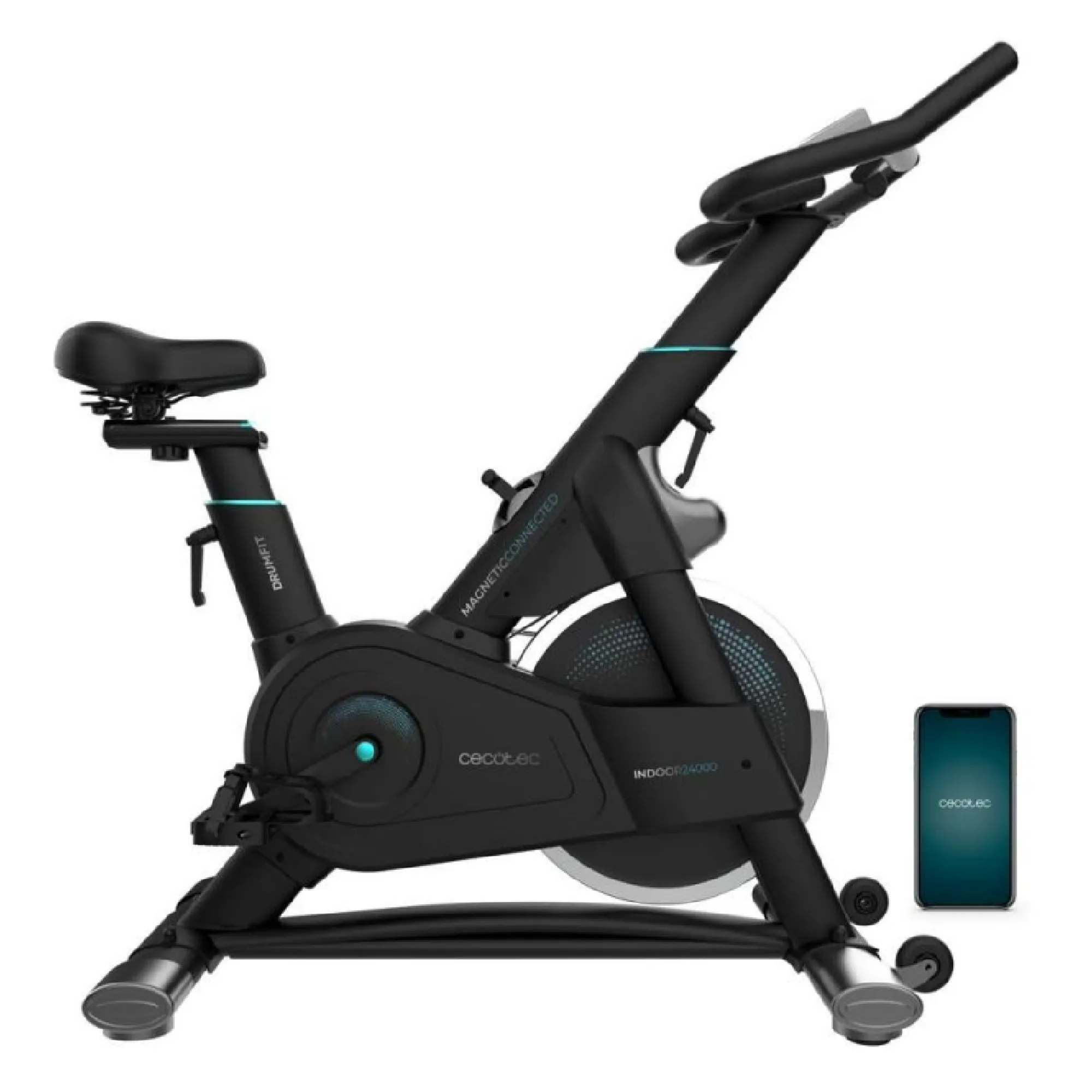 Cecotec Bicicletas Spinning Drumfit Indoor 24000 Magnetic Connected