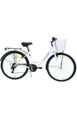 Umit Bicicleta Urbana Branca 26" Bijou