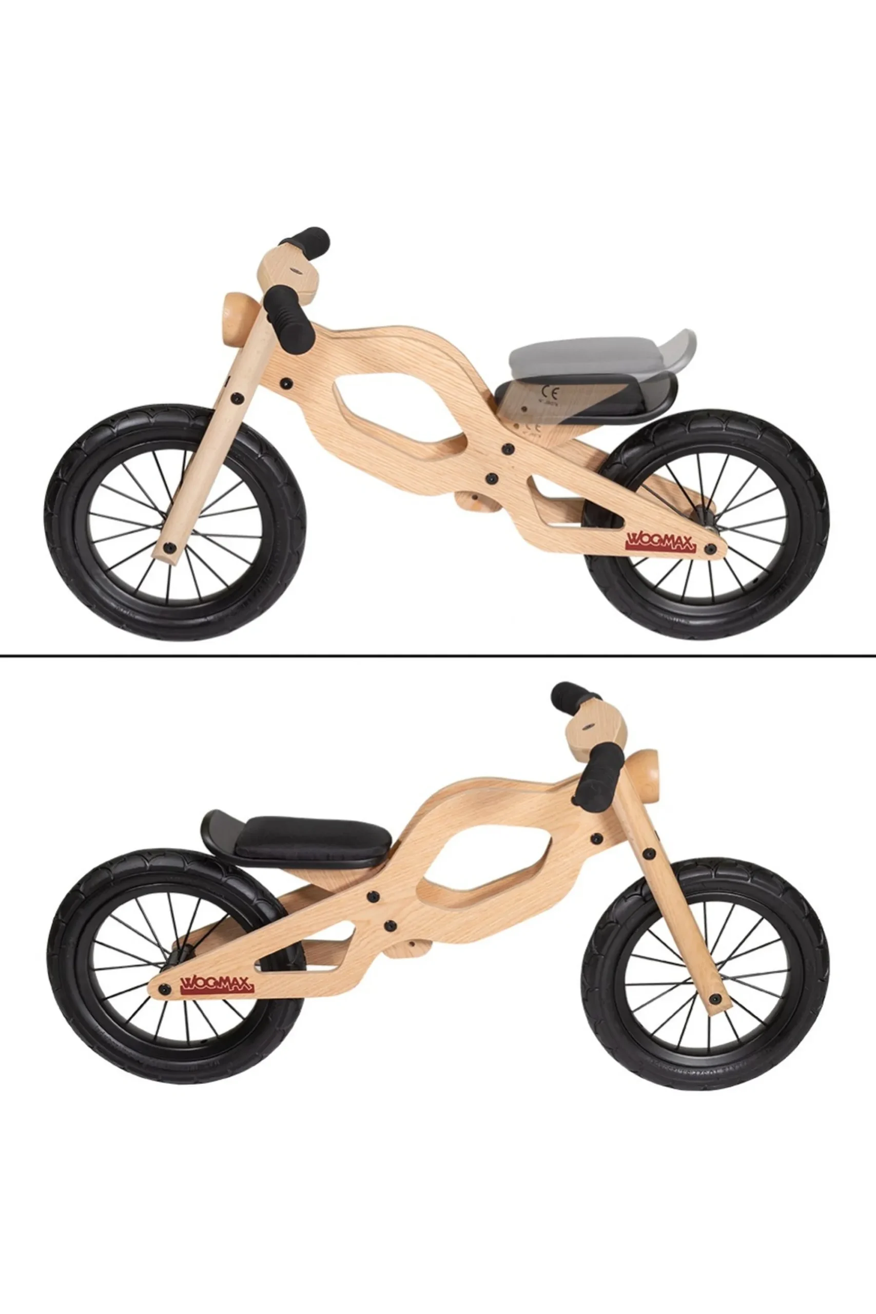Woomax Bici Madeira Sem Pedais