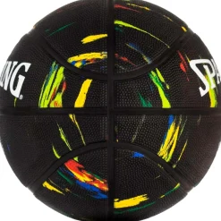 Spalding Bola De Basquetebol Marble Black