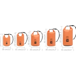 Vidaxl Bolsa Impermeável 15 L
