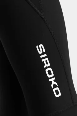 Siroko Calças Justas Com Alças K-core-g Backflip Black