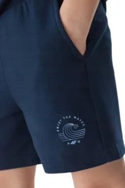 4f Clothes Calções Básicos De Ginástica Algodão Criança 4f.