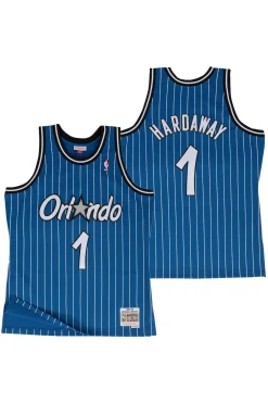 Orlando Magic Caioa Verão Adepto 2º Equipaento De Baquetebo itche & Ne NBA 1994 Penny Hardaway