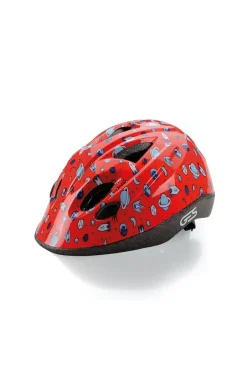 Ges Capacete De Bicicleta Infantil Dokky Planet Red