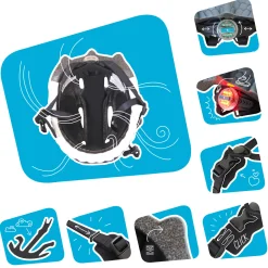 Crazy Safety Capacete Para Crianças| Crocodilo | | En1078 Certificado
