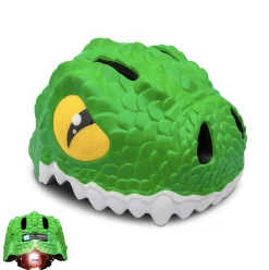 Crazy Safety Capacete Para Crianças| Crocodilo | | En1078 Certificado