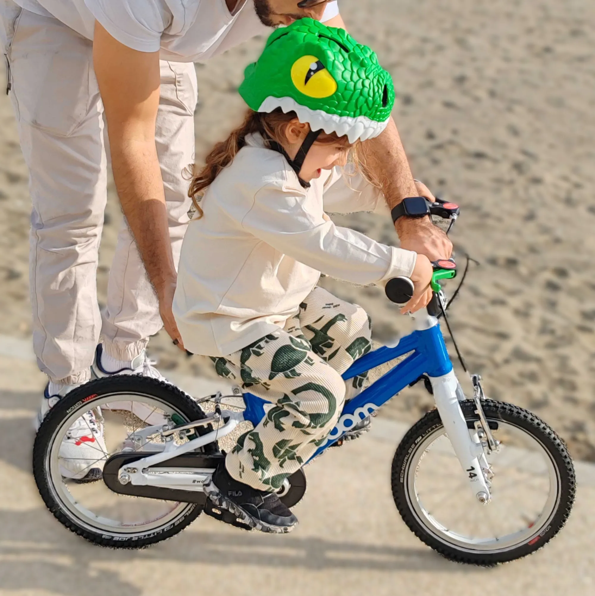 Crazy Safety Capacete Para Crianças| Crocodilo | | En1078 Certificado