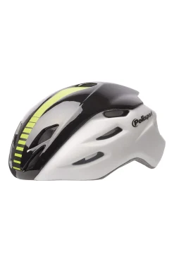 Polisport Capacete Aero R Fosco/preto/amareo Fúor