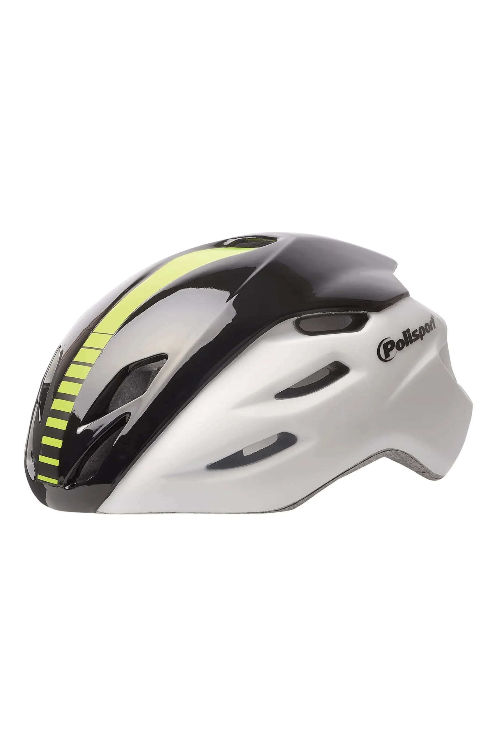 Polisport Capacete Aero R Fosco/preto/amareo Fúor