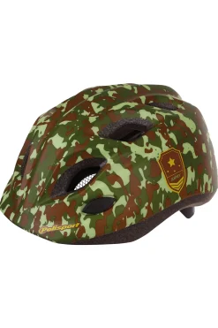 Polisport Capacete Junior Luz Led Army