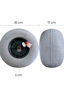 Kol Outdoor Carro Kayak Universal Cku04 - Rodas Globo 12