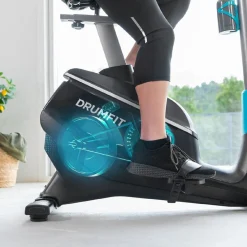 Cecotec Bicicleta Estática Com Resistência Magnética Motorizada, Ideal Para Completar O Seu Treino Mais Exigente, Com Suporte De Dispositivos Para Animar As Suas Sessões, Garrafa E Porta-garrafas.