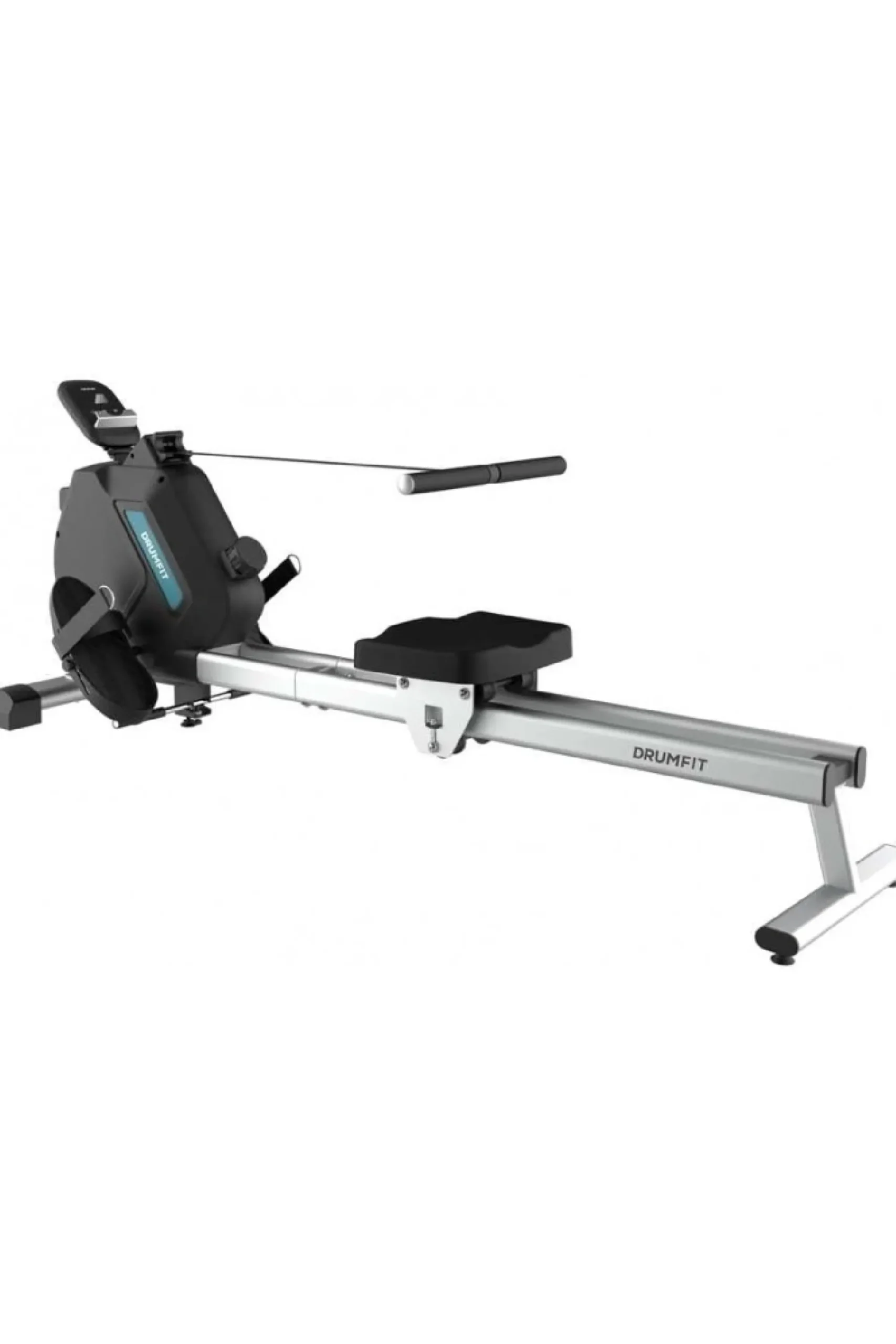 Cecotec Máquina De Remo Dobrável Com Sistema De Resistência Magnética E Níveis De Intensidade. Volante De Inércia De 5,5 Kg. Tem Ecrã Lcd, Apoios Para Os Pés Com Cintas Ajustáveis E Rodas De Transporte