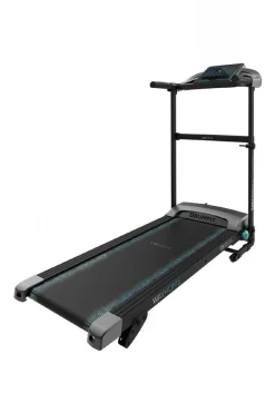 Cecotec Passadeira De Correr Dobrável Com 2 CV E 1200 W De Potência. De 1 A 14 Km/h. 12 Programas Pré-configurados. Painel De Controlo Led. Superfície De Corrida De 110 X 40 Cm. Inclinação Manual. Dobrável, Com Rodas De Transporte, Monitor Cardiaco, Sistema De Segurança Magnético E Suporte Para Dispositivos.