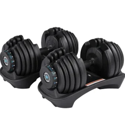 Fitness Tech Conjunto De 2 Halteres Ajustáveis ??de 2,5 Kg A