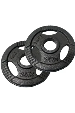 Ozio Fitness 2 Discos 2,5 Kg 50 MM