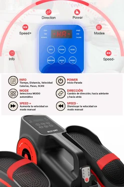 Eco-de Elíptica Elétrica Mini Para Exercícios De Pernas Sentadas Em Casa Ecode®