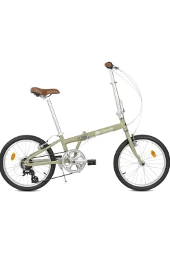 Fabricbike Folding - Bicicleta Dobrável 7v Alumínio 20" Bege