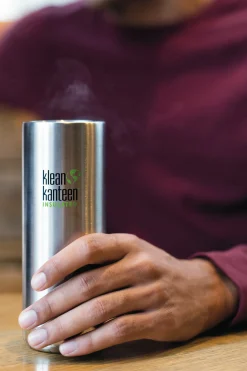 Klean Kanteen Garrafa Térmica Isolado Tkwide 20oz Com Tampa Café Cup