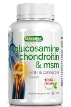 Quamtrax Glucosamina Condroitina E Msm - 90 Tabletas De