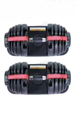 Ozio Fitness 2 Halteres Ajustáveis ??de Potência 2,5- (Par) Com Base De Armazenamento