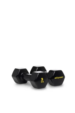 Ellipse Fitness Halteres De Vinil (Par) 3kg