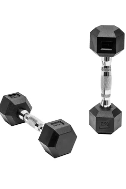 Fitness Tech Halteres Hexagonais De kg