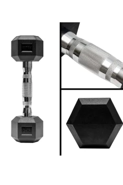 Fitness Tech Halteres Hexagonais De kg