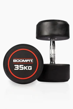 Boomfit Halteres Redondos De Musculação 35kg (Par) -