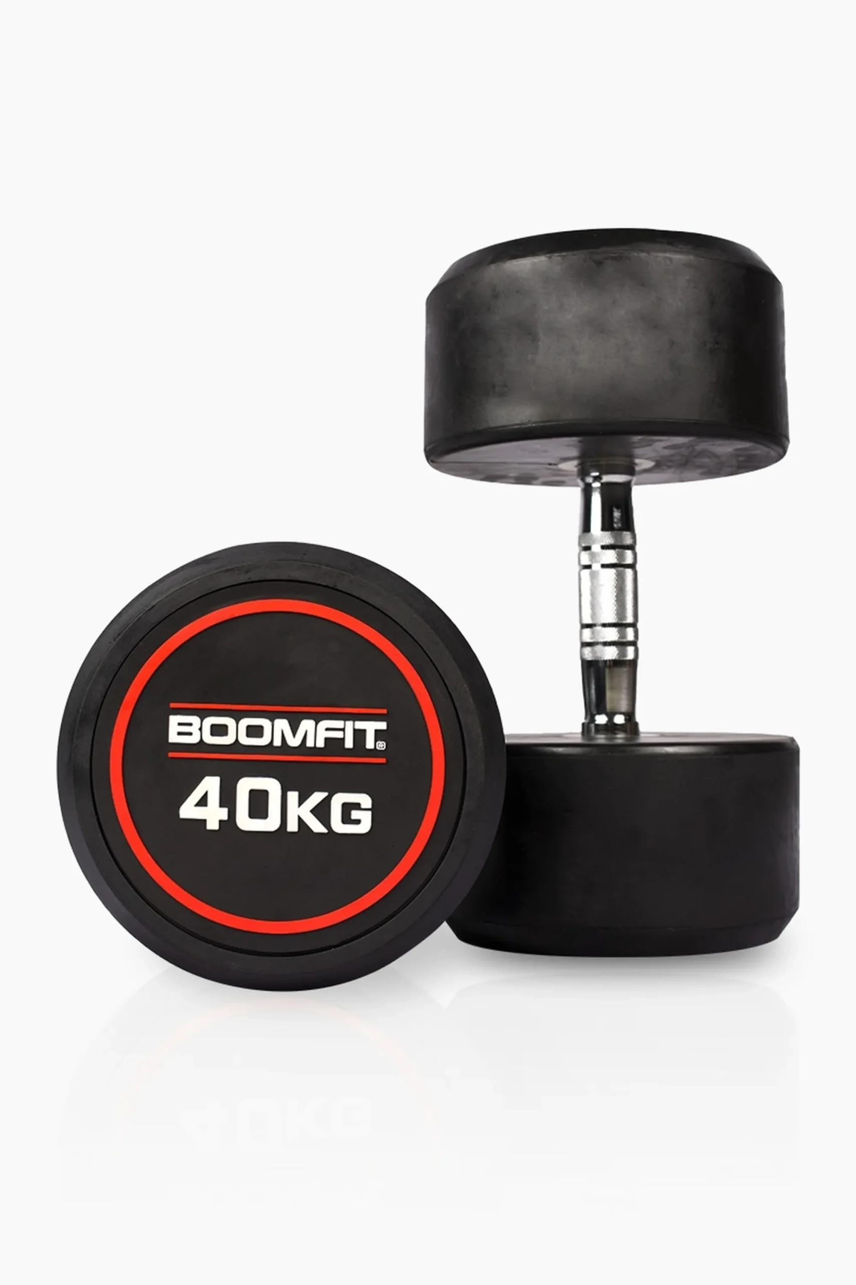 Boomfit Halteres Redondos De Musculação 40kg (Par) -